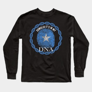 Somalia Its In My DNA - Gift for Somali Somalilan From Somalia Long Sleeve T-Shirt